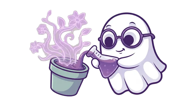 Phantom Labs mascot growing